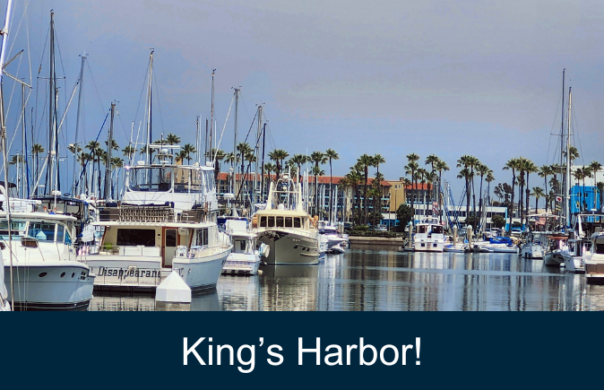 King's Harbor at Redondo Beach, Boats