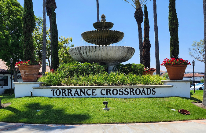 Torrance Crossroads Shopping Center Fountain