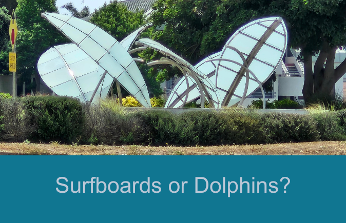 Do you see Dolphins or Surfboards?