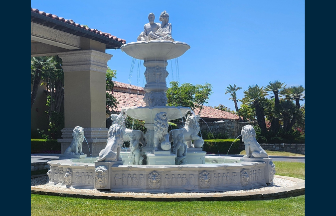 Fountain at Trump Golf Course, Rancho Palos Verdes